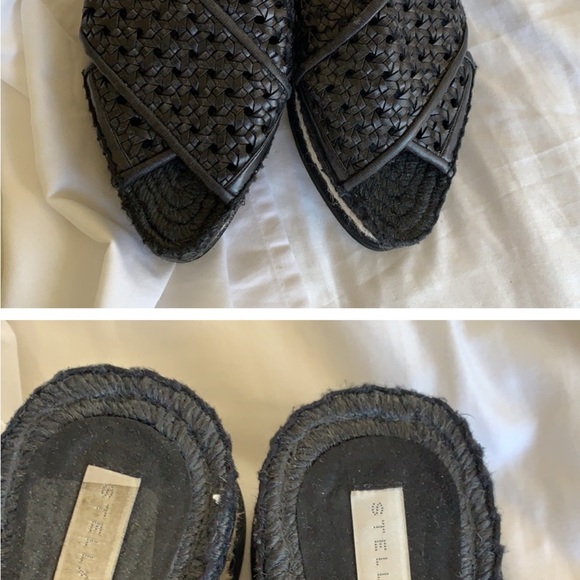 Stella McCartney Black Espadrilles